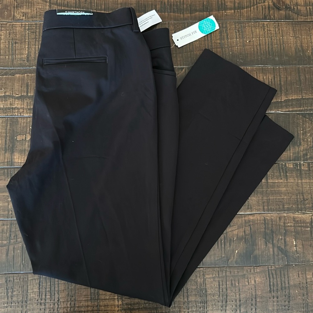 41 Hawthorn Black Trousersa